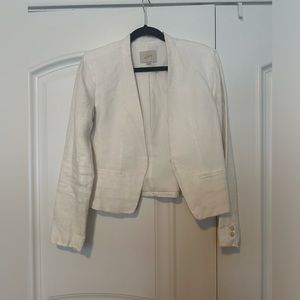 Women’s Loft White Blazer Size 4